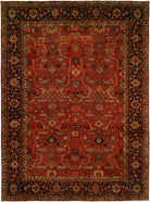 Antique Heriz 104 Red - Blue